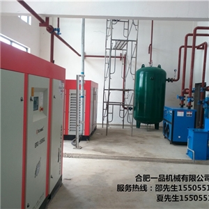 合肥某化工企业空压机房现场照片